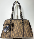 [4906-1] Christian DIOR Brown Totter Shoulder Bag
