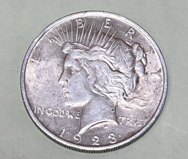 Better - 1923 - Peace Silver Dollar - 90% silver US Coin