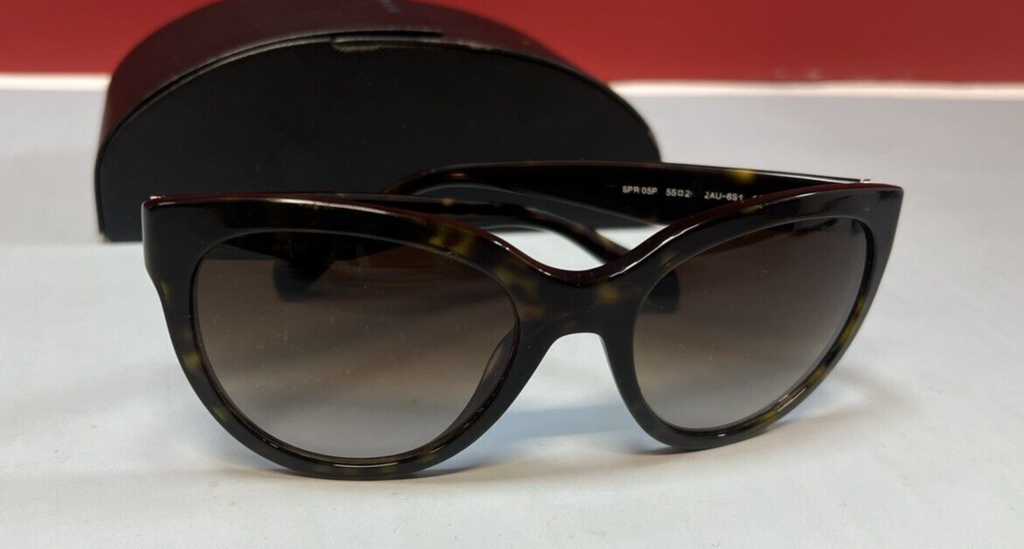 Prada SPR 05P 55 20 2AU-6S1 140 3N Tortoise Frame Brown Gradient Lenses