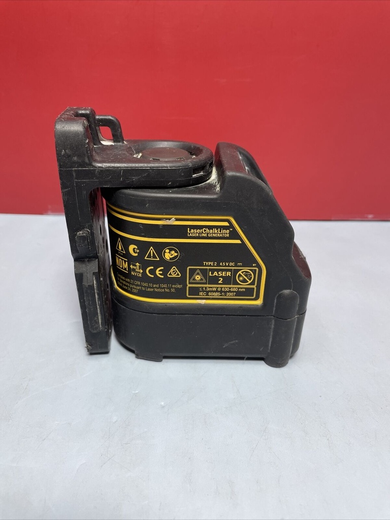 DEWALT DW088 LaserChalkLine Laser Line Generator Preowned