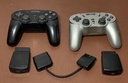 [6437-2] Predator Wireless PS2 Controllers w/Dongle Set Of 2