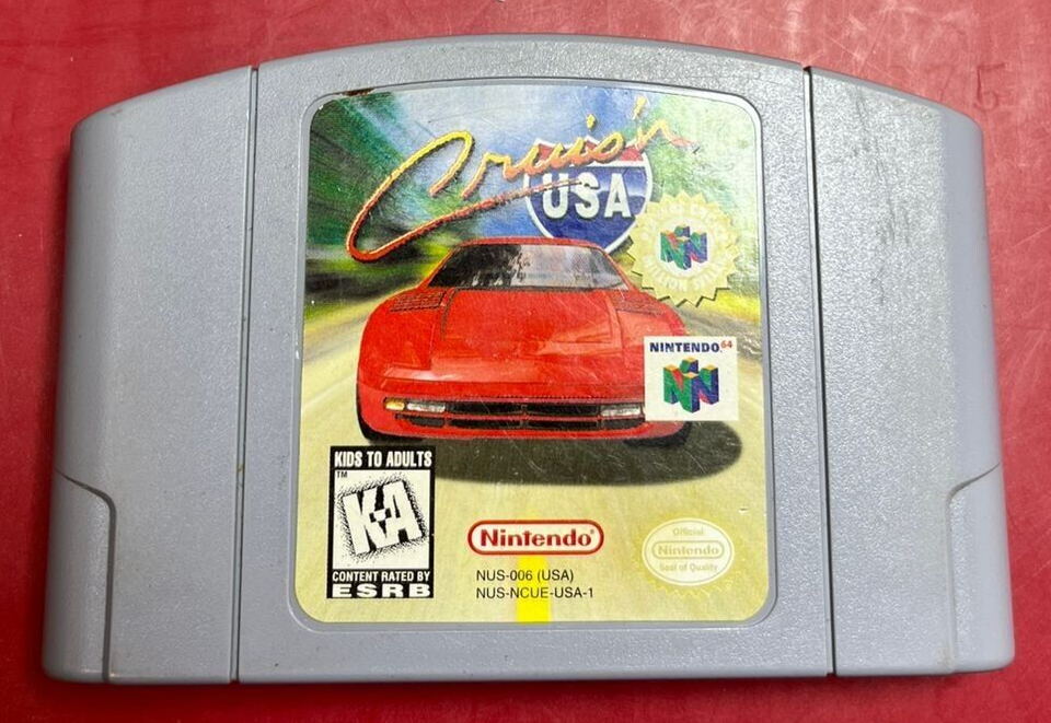 Cruis'n USA N64 (Nintendo 64, 1996) [Cart Only] Tested Authentic Works