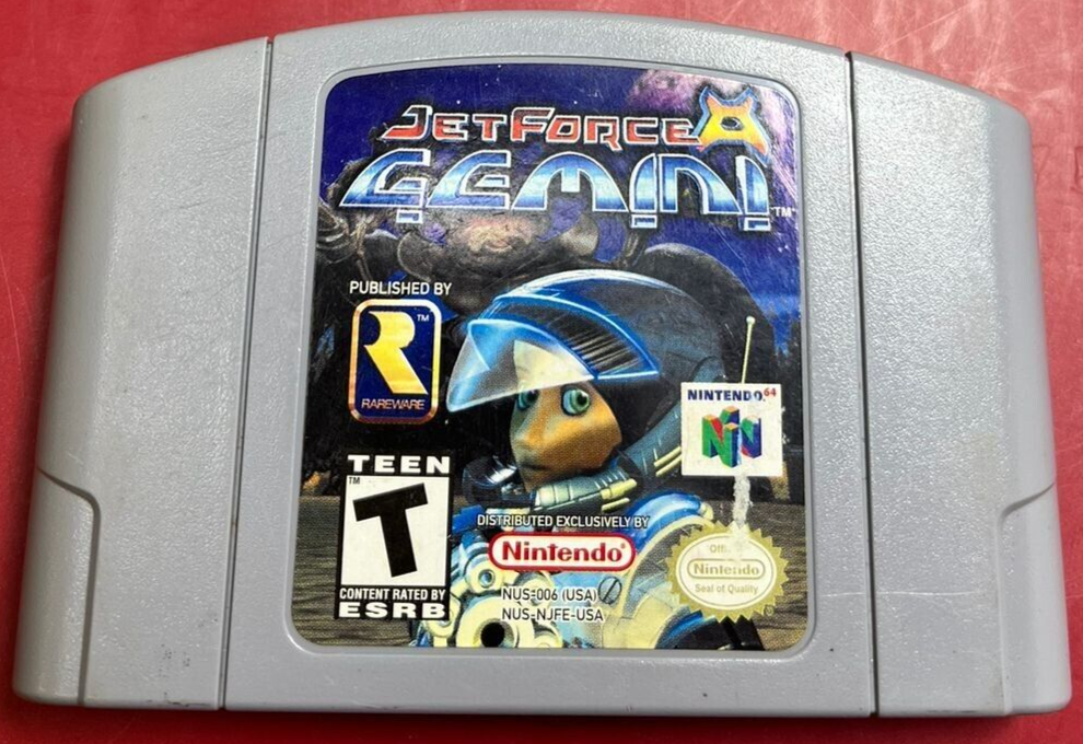 Nintendo 64 Jet Force Gemini (Nintendo 64, 1999) Cartridge Tested Working!