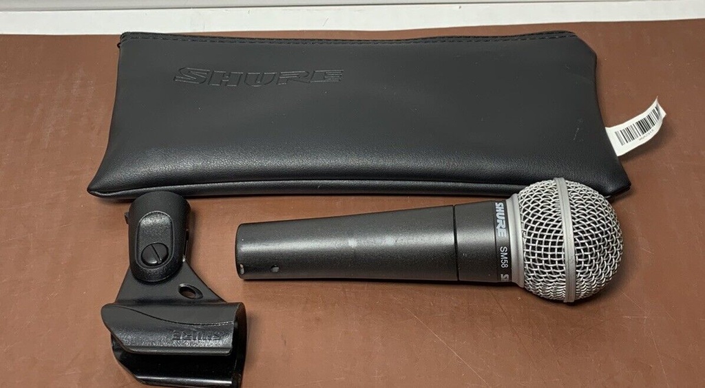 Shure SM58 Cardioid Handheld Dynamic Microphone