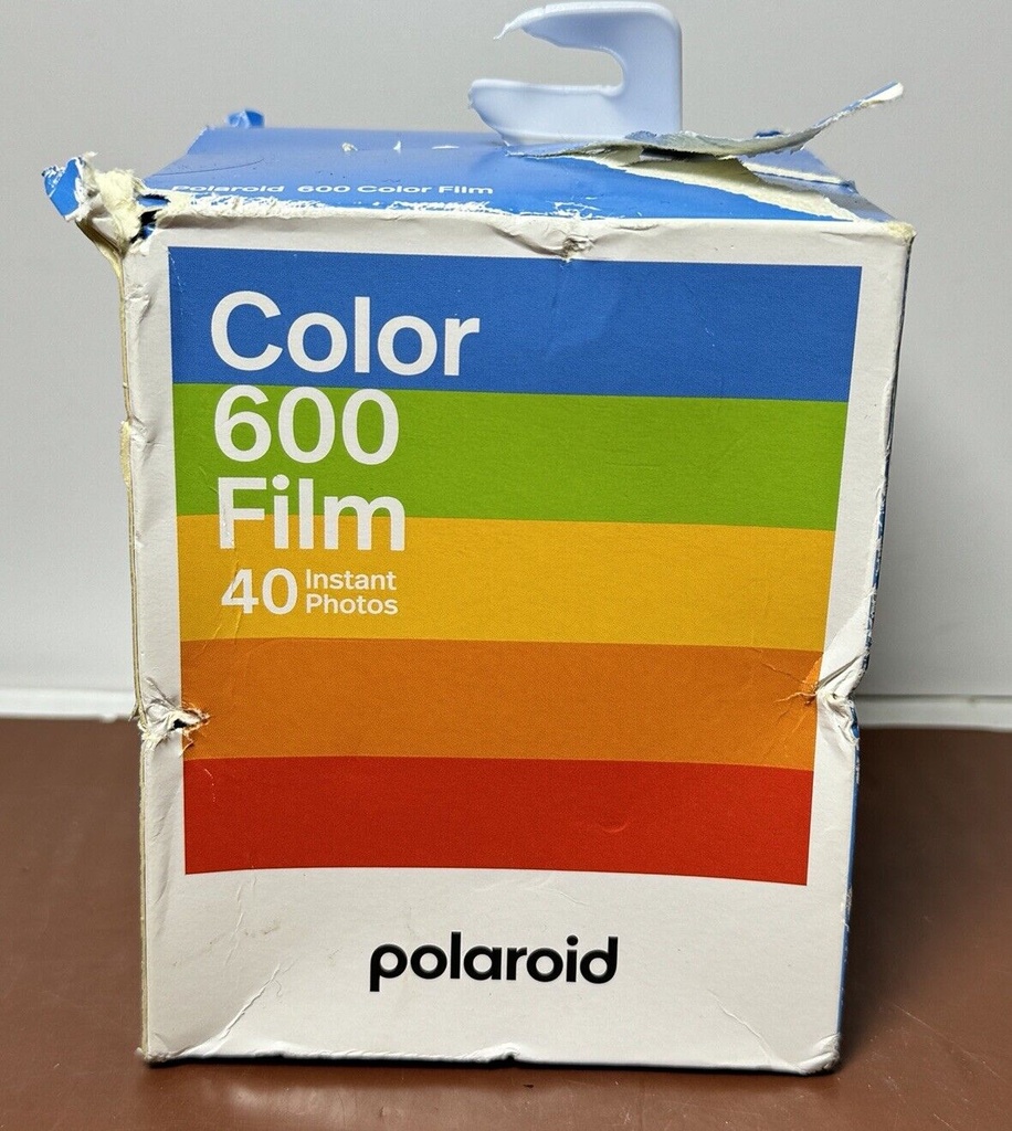 Polaroid Color 600 Film 40 Instant Photos 5 Pack Bundle -Brand New