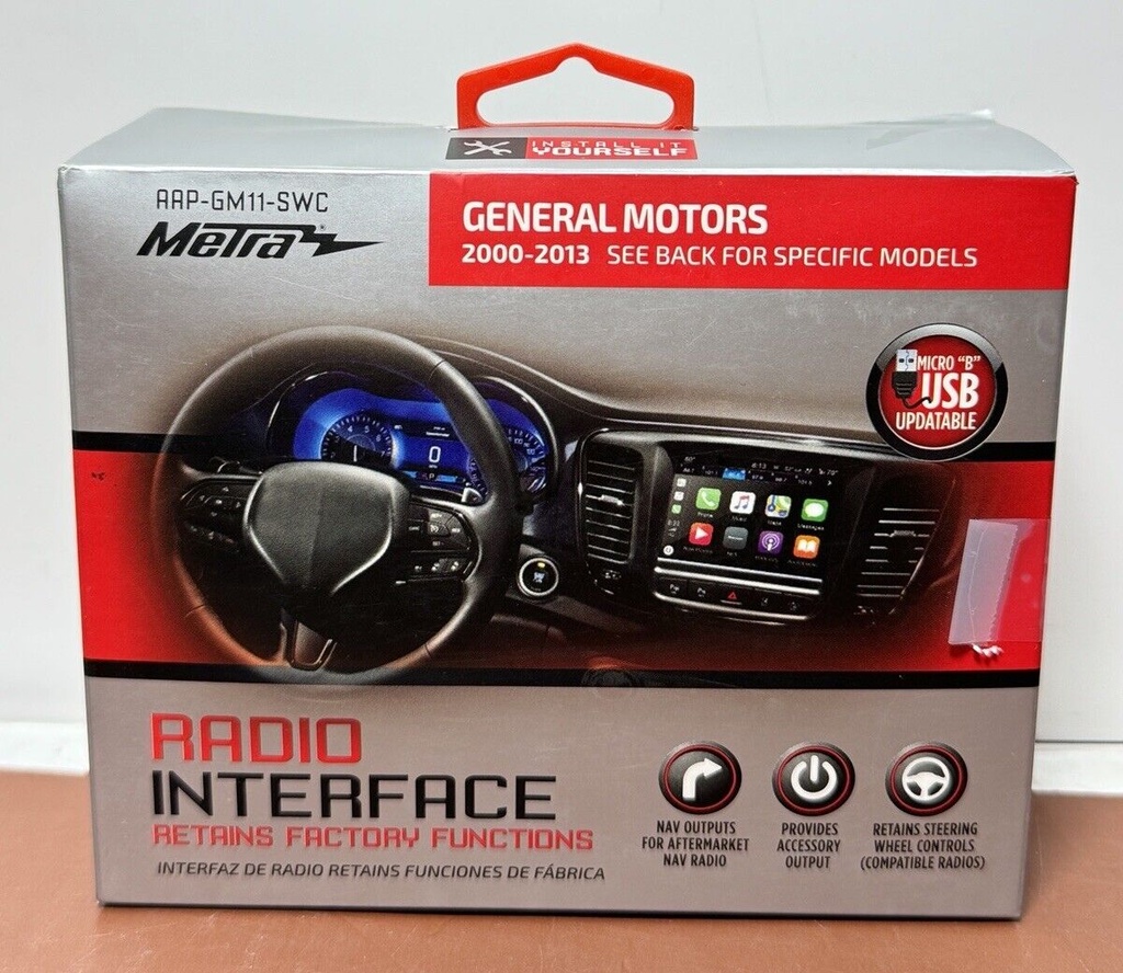 Metra AAP-GM11-SWC Radio Interface for 2000-2013 Motors