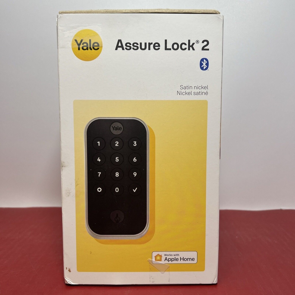 Yale Assure Lock 2 Bluetooth Keypad Lock YRD410-BLE-619 Satin Nickel BRAND NEW