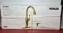 [7320-3] Kohler Sundae Pull Down Kitchen Faucet - Gold (R29475-SD-2MB) BRAND NEW