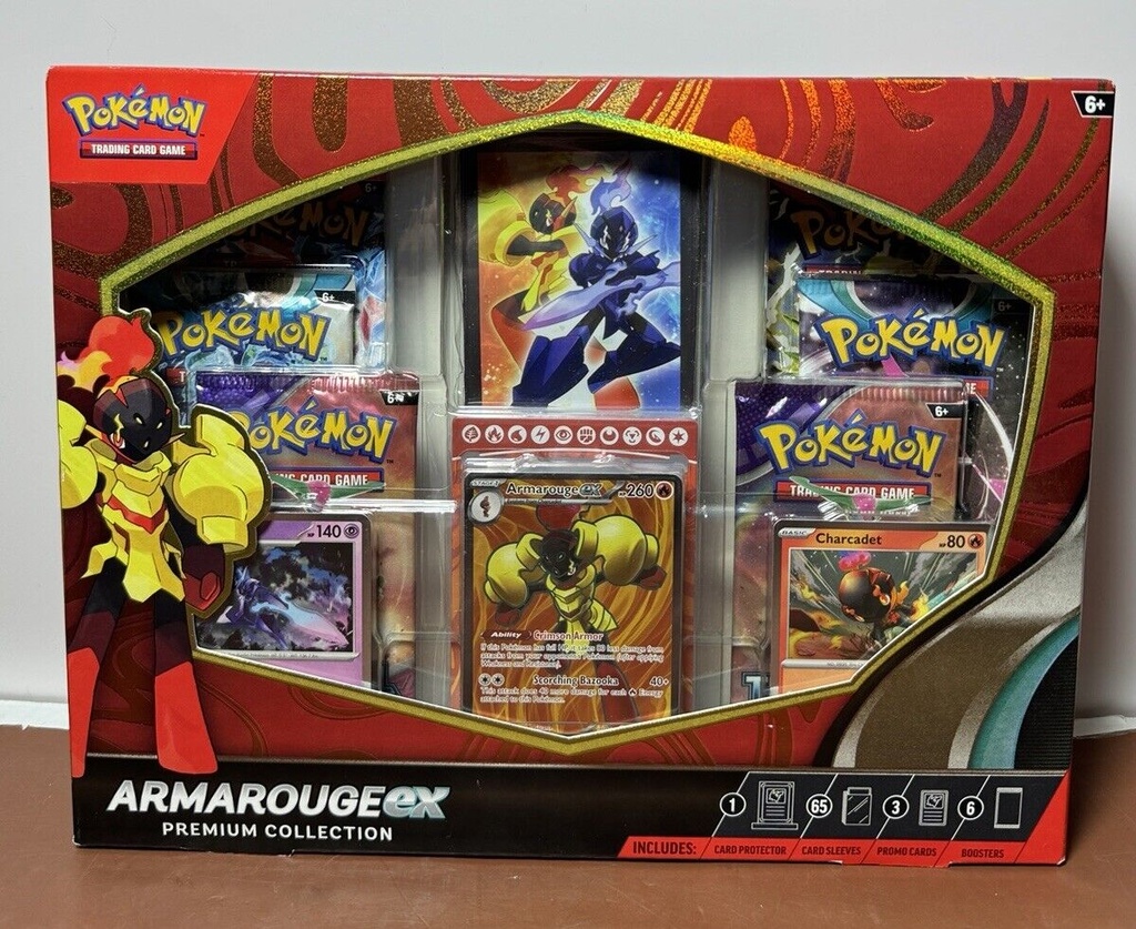 Brand New Sealed - Pokemon TCG Armarouge ex Premium Collection