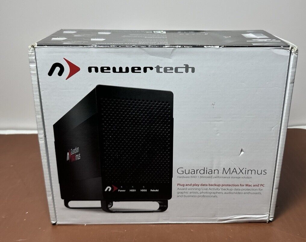 NewerTech Guardian MAXimus Desktop RAID1 Hard Disk Drive NWTGM3Q7H20T128