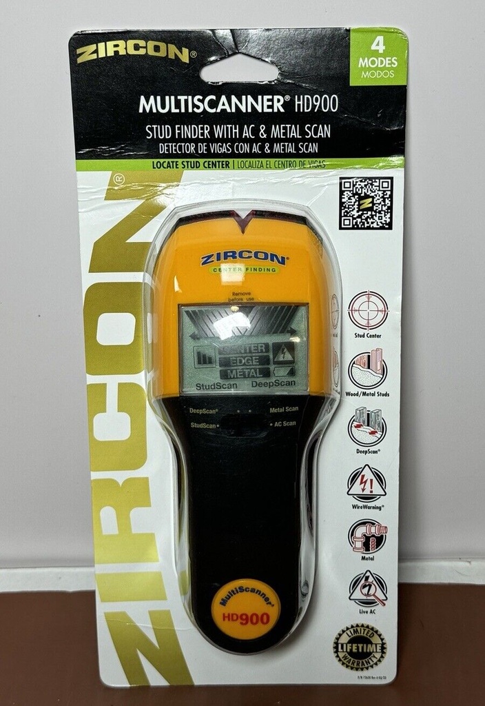 Zircon Multi-Function HD900 Wall MultiScanner