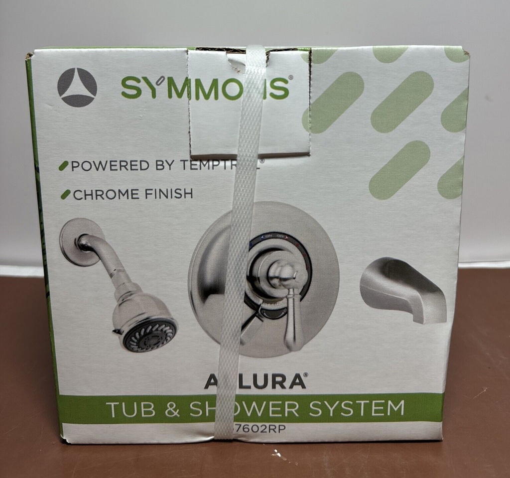 Symmons S7602RP Allura Tub and Shower Trim Package - Chrome