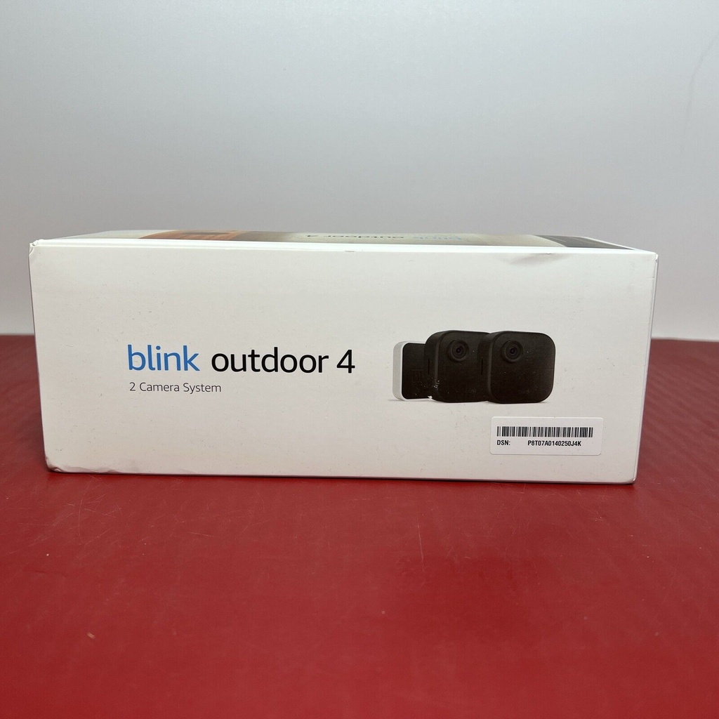 Blink Outdoor 4 (4th  Gen) Wire-free Smart Security 2-Camera System • NIB!