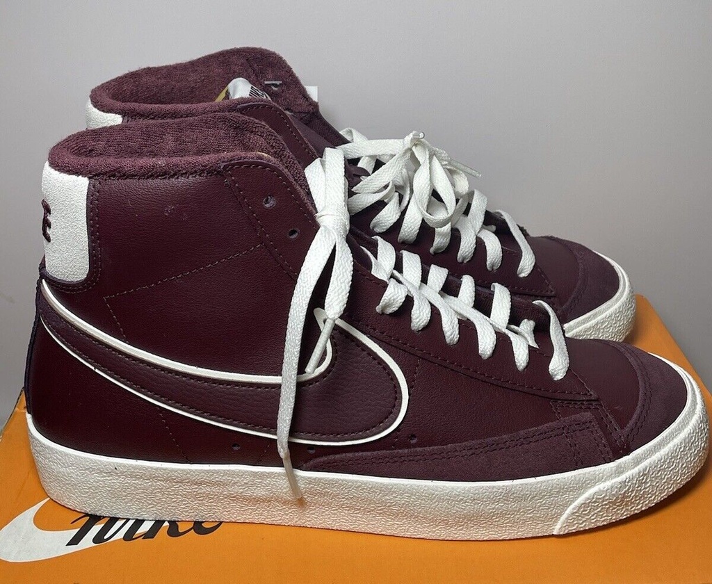 Nike Blazer Mid '77 Prm Unisex Shoes-DQ7672-600 -SZ 9.5 Men’s, WMNS-11