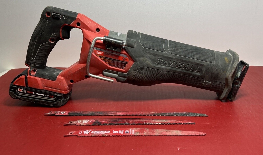 Milwaukee 2821-20 M18 FUEL 18V Li-Ion Brushless SAWZALL Reciprocating + Battery