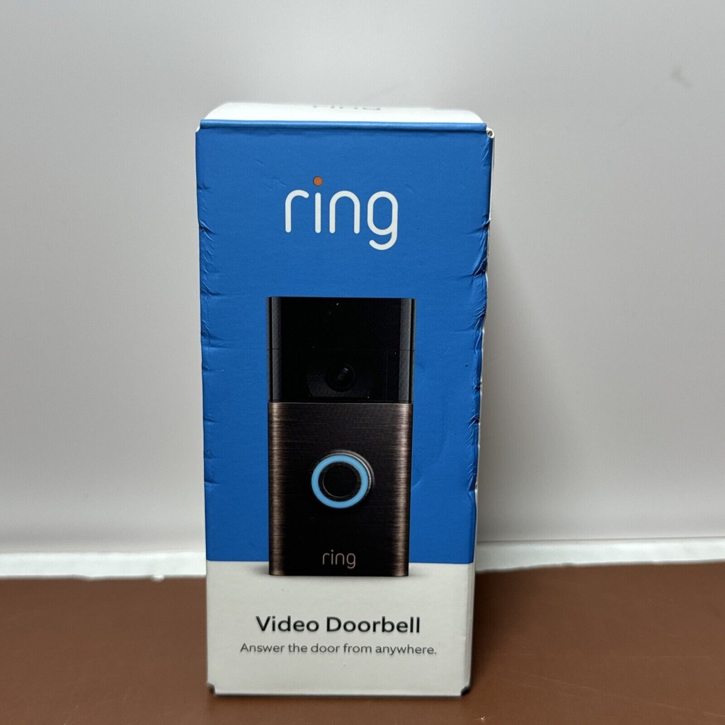 New RING Video Doorbell 2nd Gen Wireless Night Vision Venetian Bronze