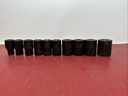 [7541-1] Snap-On 1/2" Drive 6-Point Metric 10mm-22mm Shallow Impact Socket Set IMM 10pcs