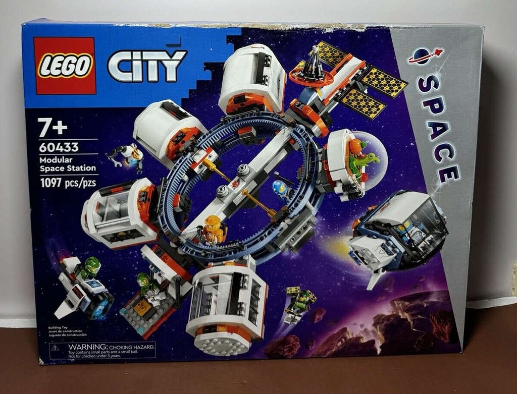 Brand New LEGO 60433 Modular Space Station CITY 1097 PCS Building Set 6470830