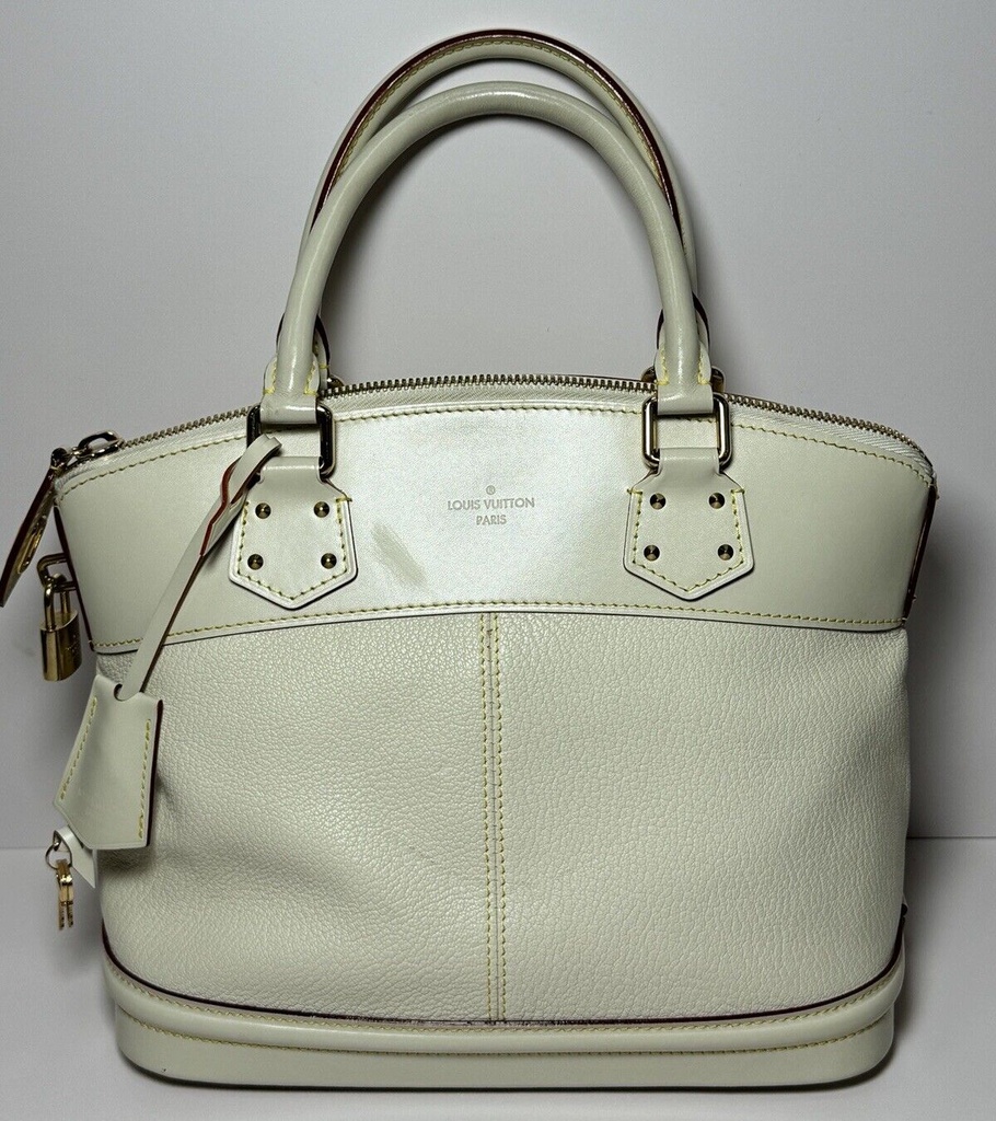 Louis Vuitton Suhali Lockit PM Hand Bag Neutral AS2028