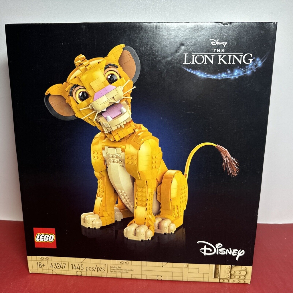 Lego 43247 Disney The Lion King: Simba Buildable Figure 6472848 New Sealed