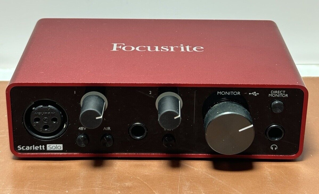 Focusrite Scarlett Solo [3rd Gen] - B-Stock