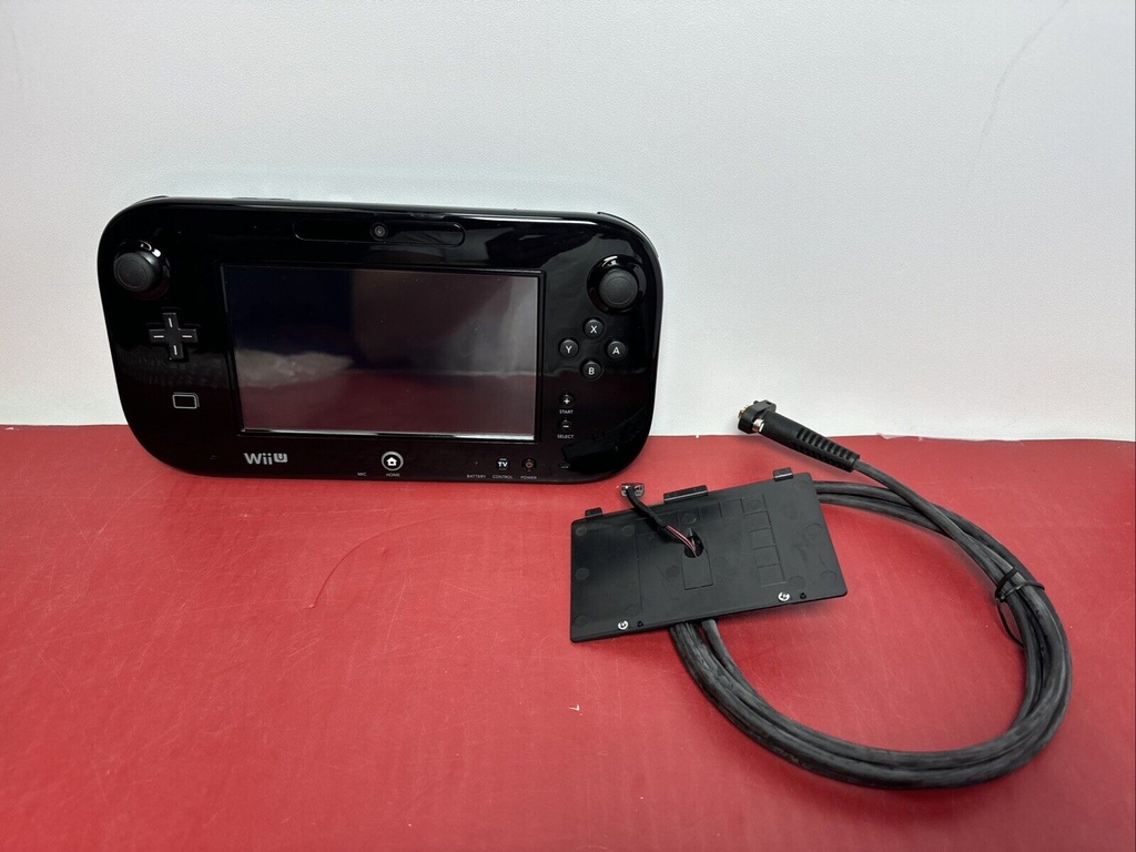 Nintendo Wii U Gamepad WUP-010 Black  Tested Display Model