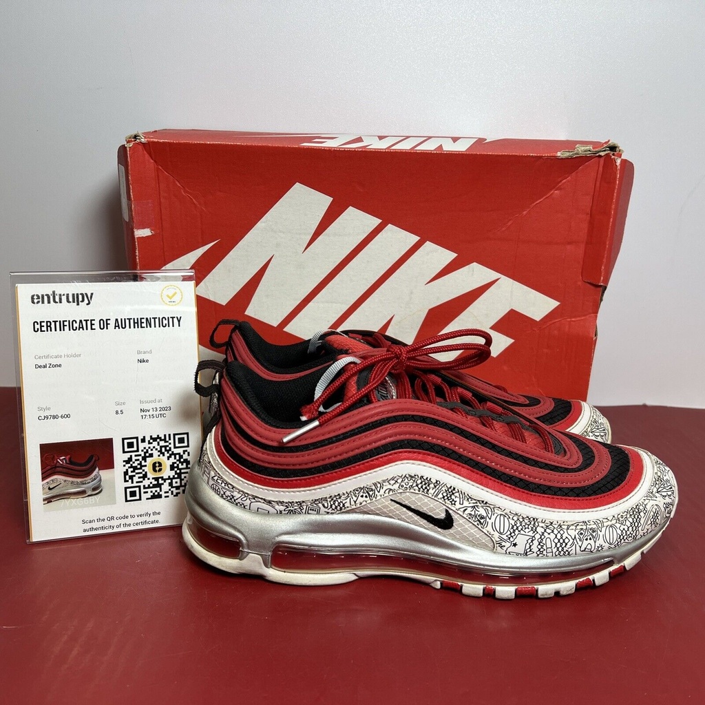 Size 11 - Nike Jayson Tatum x Air Max 97 Saint Louis Roots