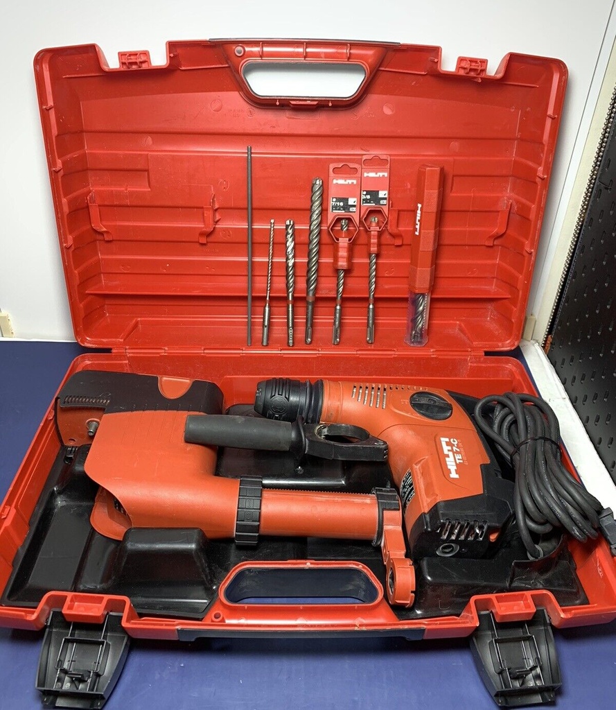 Hilti TE7-C DRS Hammer Drill SDS Rotary Hammer with TE DRS-M01 Dust collector