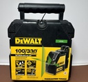 [7669-4] DEWALT 100ft/330ft Self-Leveling Cross Line Laser Level DW088CG - BRAND NEW