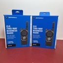 [7786-1 , 7844-1] MOTOROLA CLS1110 Two Way Radio, Base and Charger (2 pack) Brand New