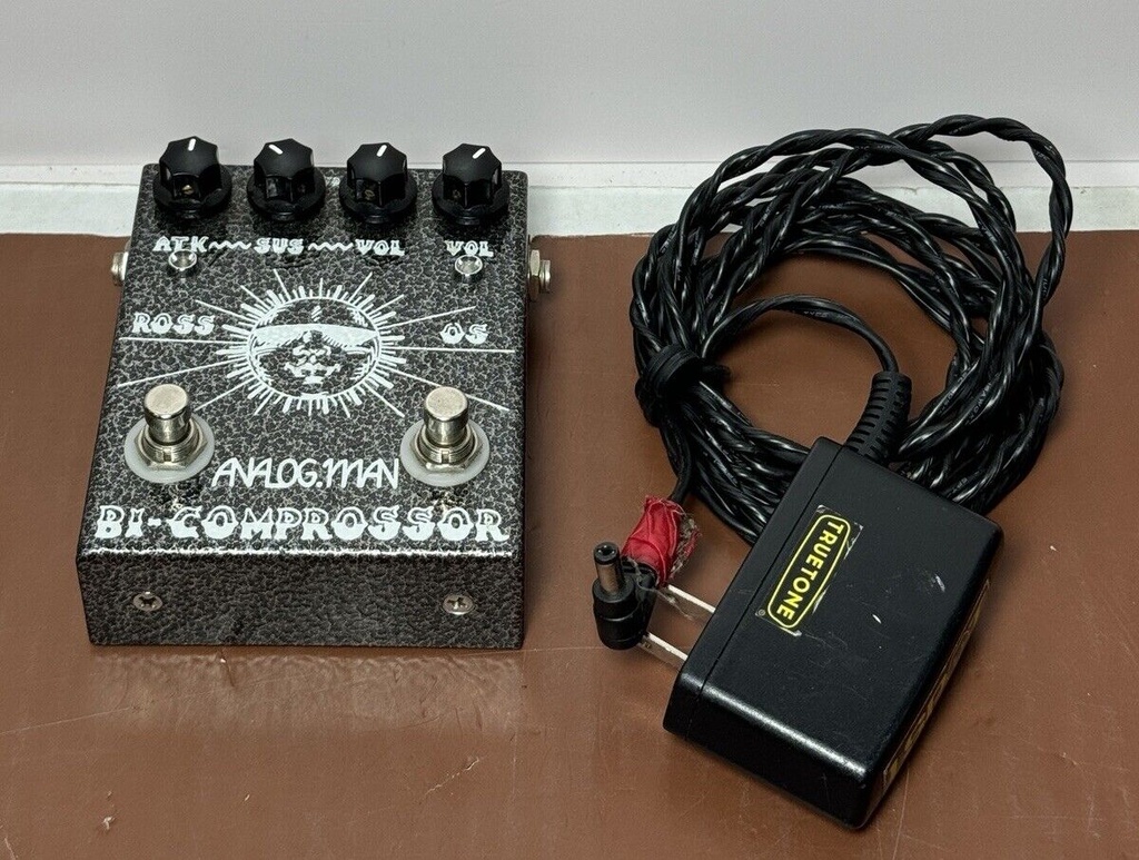 Analogman Bi-CompROSSor Compressor guitar pedal