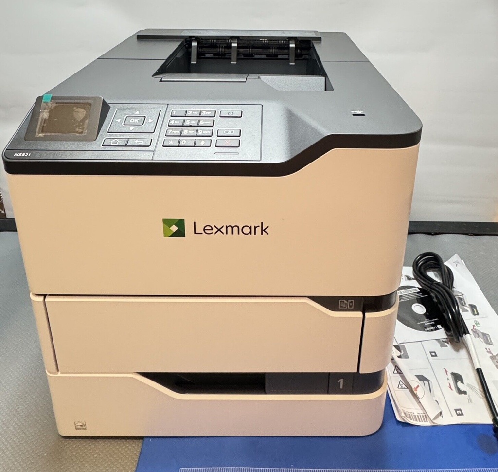 Lexmark MS821DN Mono Laser Printer - Open Box