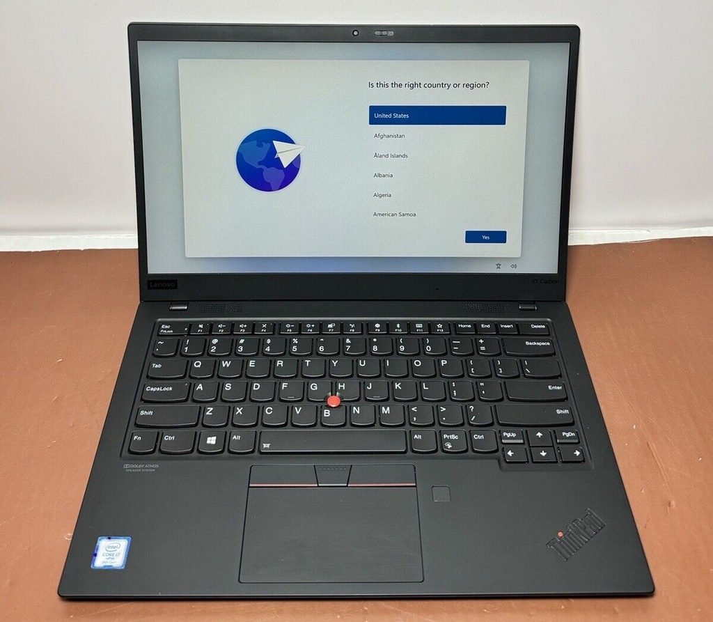 Lenovo ThinkPad X1 Carbon 7th i7-8665U 16GB 512GB SSD W11Pro