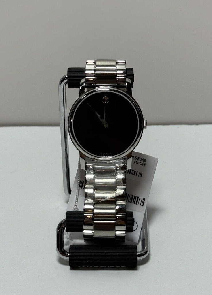 Movado Classic Museum Men’s Black Dial Swiss Watch - 2100014 ($895 MSRP)