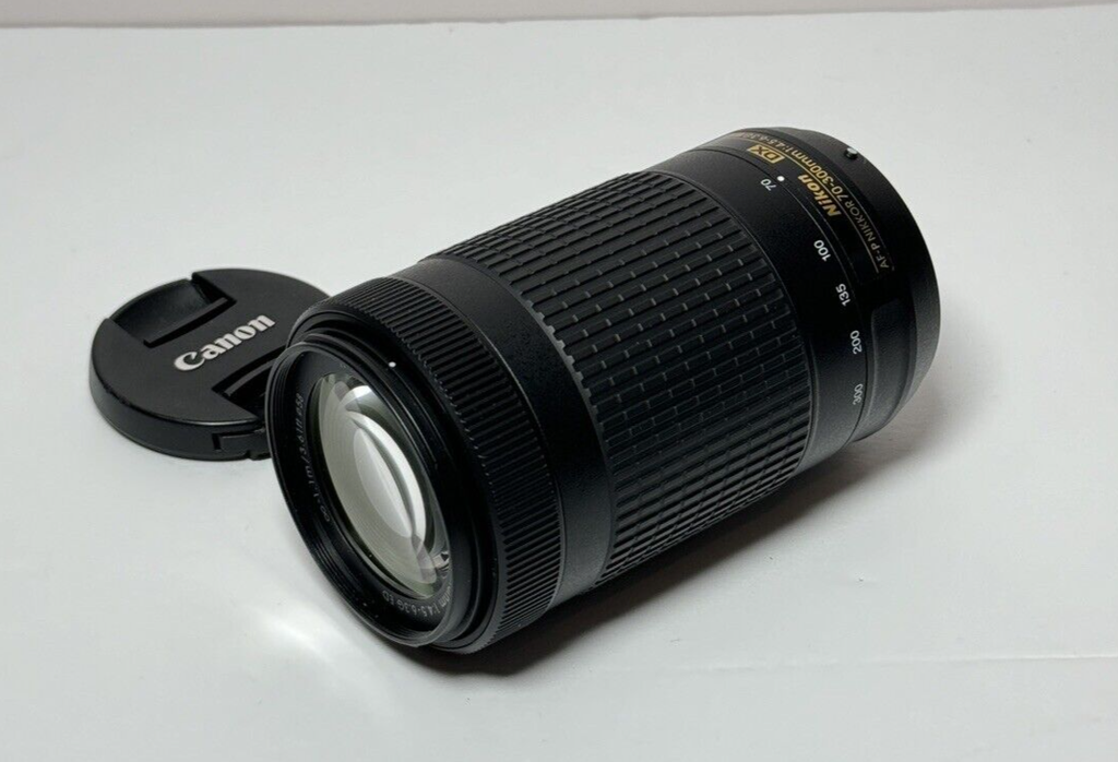 Nikon DX AF-P Nikkor 70-300MM 1:4.5-6.3G ED Camera Lens