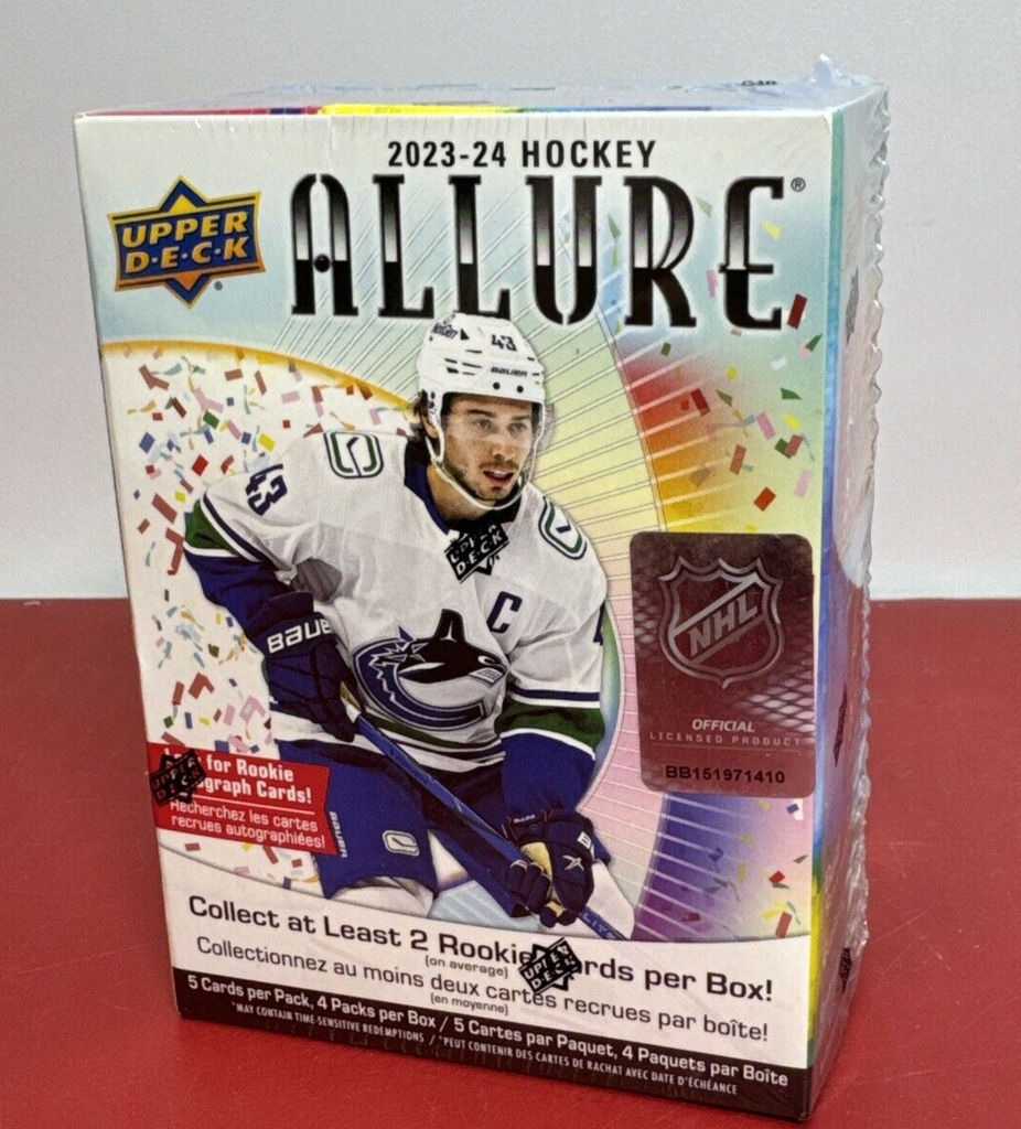 2023-24 Upper Deck Allure Hockey Blaster Box Factory Sealed