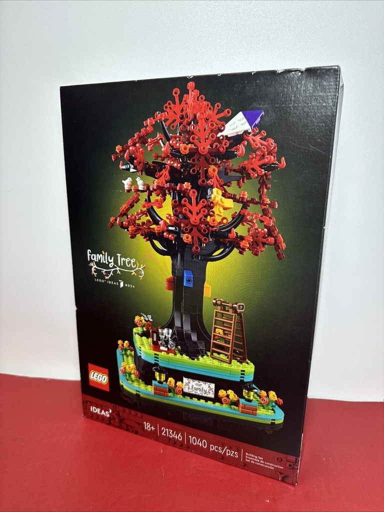 LEGO Ideas Family Tree Home Decor Building - 1040 Pieces (21346) NIB