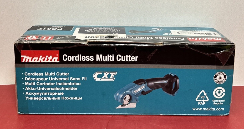 Makita Cordless Multi Cutter 12 Volt Max CXT Lithium Ion Tool Only