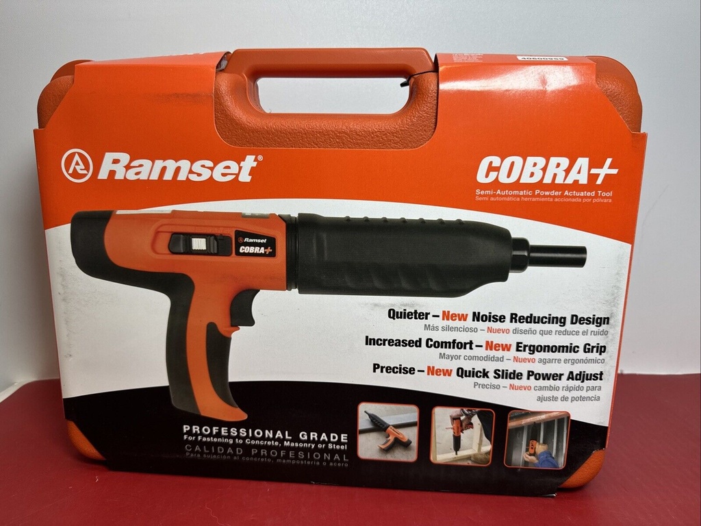 Ramset 16942 Cobra Plus .27 Caliber Semi Auto Powder Actuated Tool-FRE SHIP/NISB