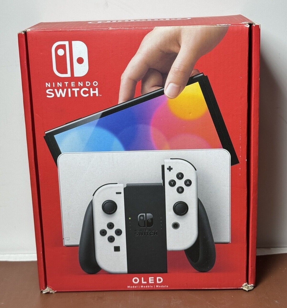 Nintendo Switch OLED Model HEG-001 Handheld Console - 64GB - Open Box