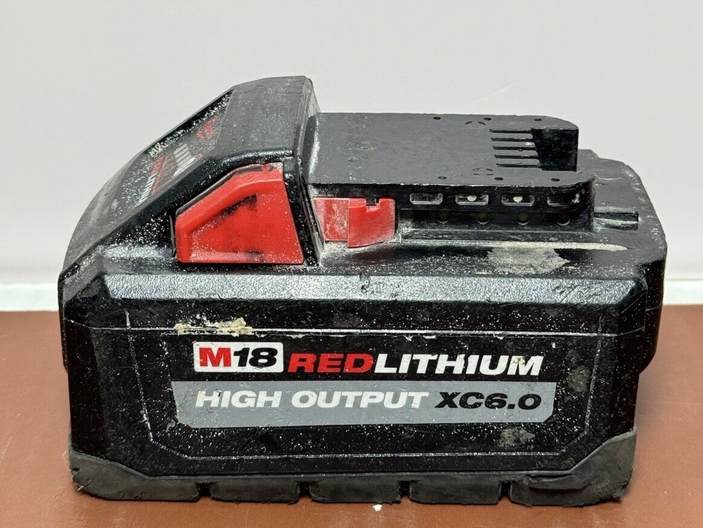 Milwaukee M18 REDLITIUM 48-11-1865 Lithium-Ion High Output Battery Pack 6.0Ah