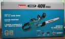 [8016-1,2,3] MakitaXGT 18 in. 40V max Brushless Electric Cordless Battery Chainsaw Kit