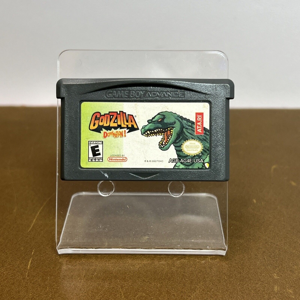 Godzilla: Domination! Nintendo Game Boy Advance Authentic - Nice Shape