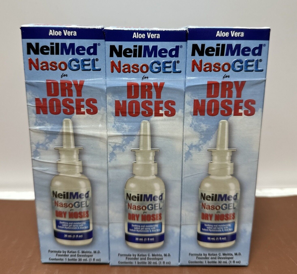 6 Pack Neilmed Nasogel For Dry Noses - EXP 2025-03