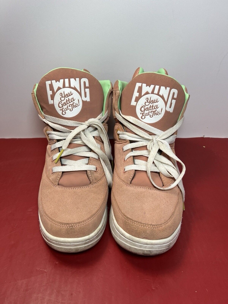 Ewing Athletics 33 Hi X You Gotta Eat This "Sushi" Rare 12 SALMON/WHITE