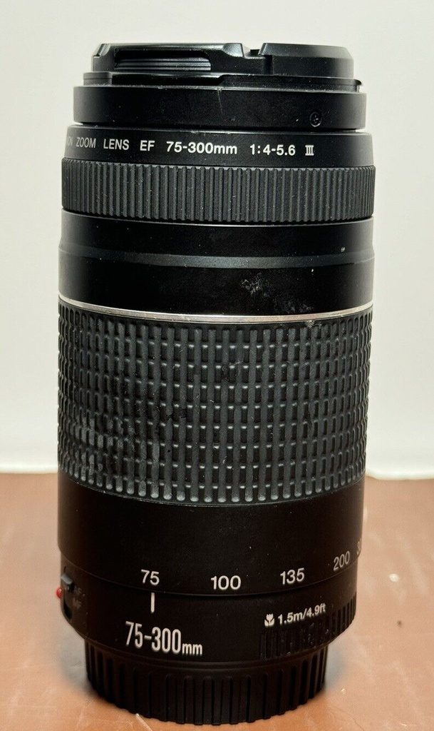 Canon EF 75-300mm f/1:4-5.6 III Zoom Lens