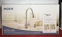 [8101-2 8232-1, 8422-1, 8441-3] NEW - Moen 87205EWSRS Birchfield Touchless Activation Pulldown Kitchen Faucet