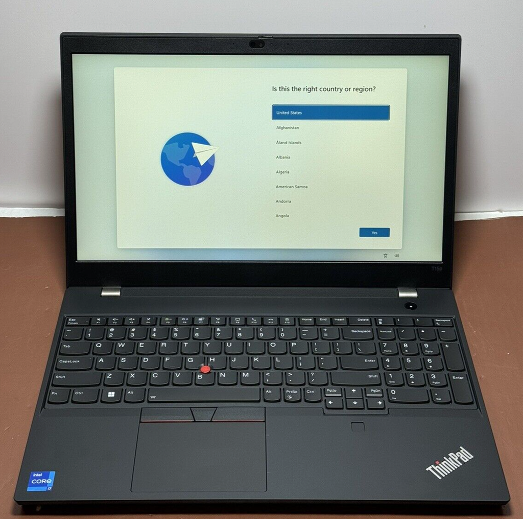 Lenovo ThinkPad T15p Gen 3 15.6" 32GB RAM 1TB SSD i7-12700H RTX 3050 + Warranty