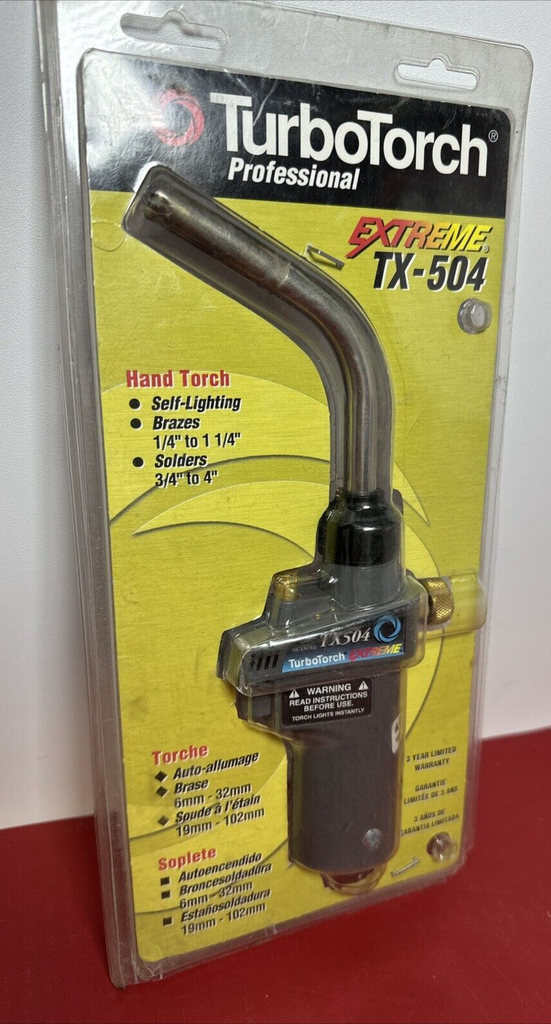 TurboTorch 0386-1293 TX504 Turbo Extreme Hand Torch