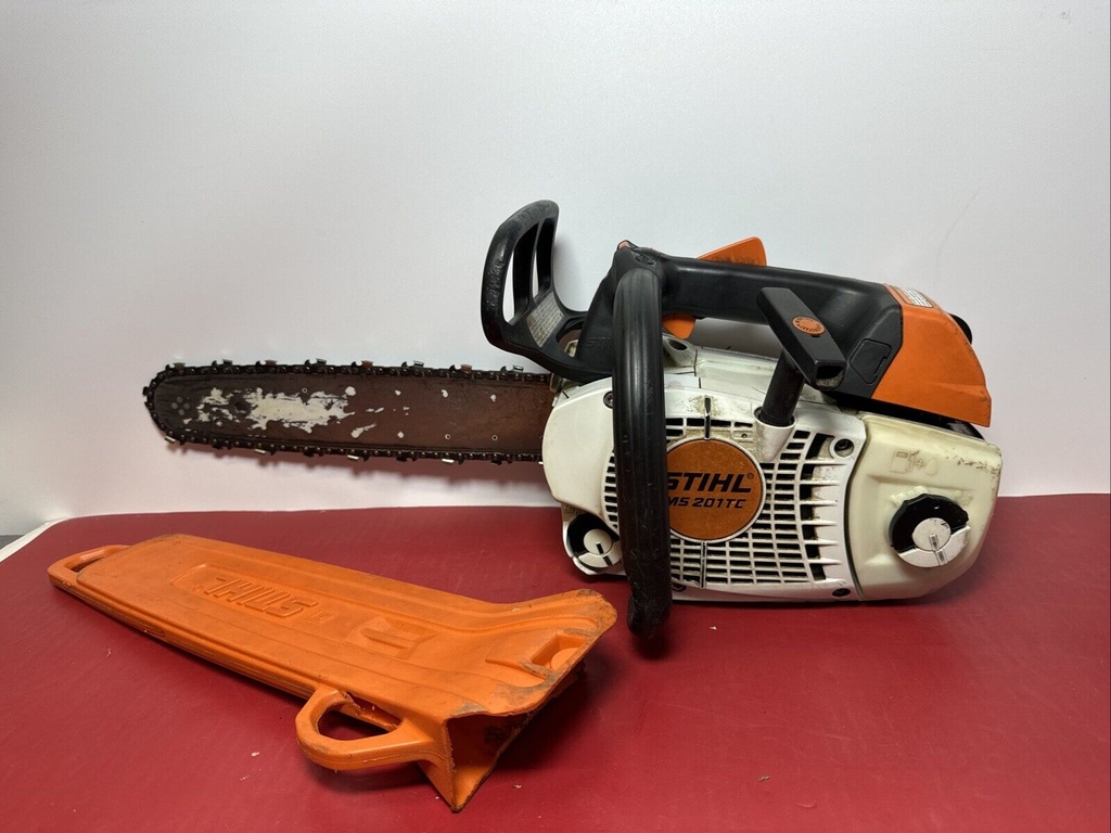 STIHL ms201tc Arborist Climbing Chainsaw 14" Bar Preowned Tested!